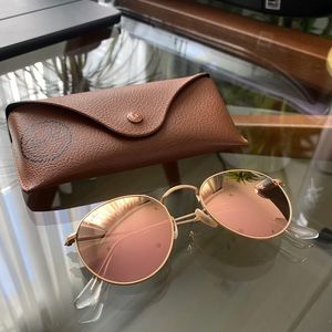 Ray Ban Sunglasses -gold/pink